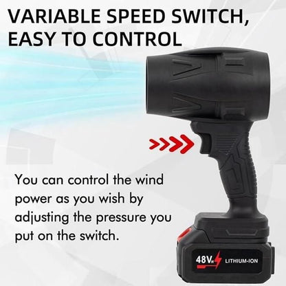 Chilly Fox AeroBlast Pro Cordless Turbo Jet Blower - Professional Car Drying in 5 Minutes | Water-Spot Free Finish