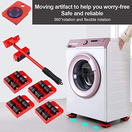 ChillyFox Heavy Duty Furniture Shifting Moving Tool with Wheel Pads