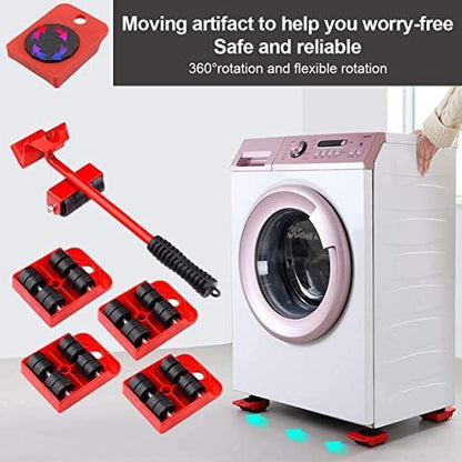ChillyFox Heavy Duty Furniture Shifting Moving Tool with Wheel Pads