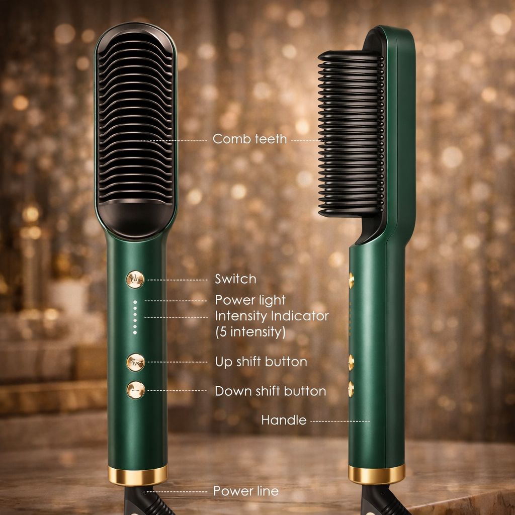 Lissère Luxury Hair Straightening System – Advanced Ceramic Pro Tool
