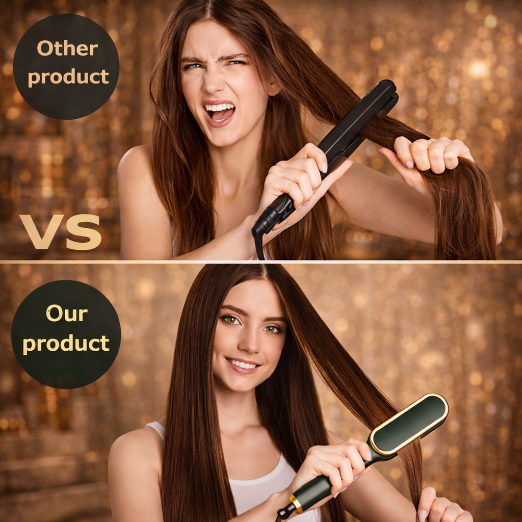 Lissère Luxury Hair Straightening System – Advanced Ceramic Pro Tool